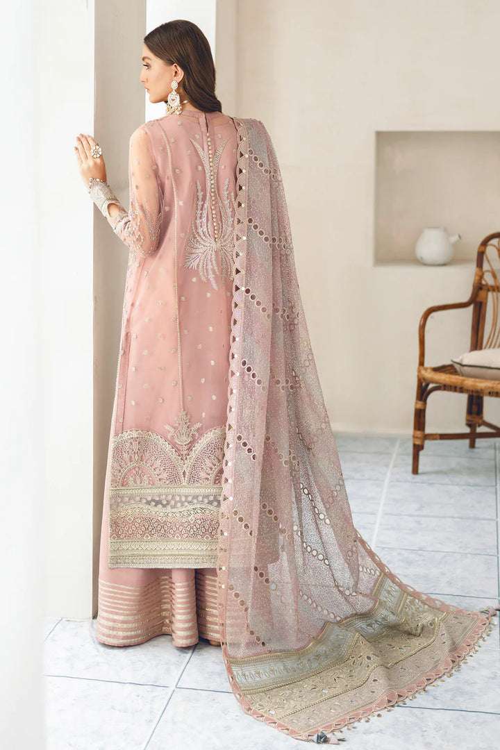 Jazmin | Formals | EMBROIDERED NET UN-4002 - House of Ayeza