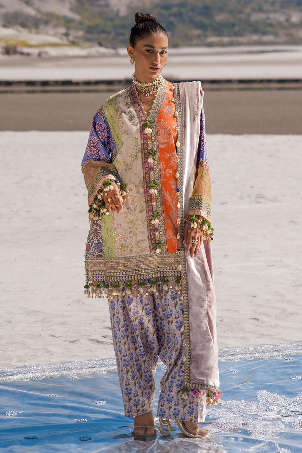 Sana Safinaz | Winter Luxury Collection'24 | S241-006B-3CP - House of Ayeza