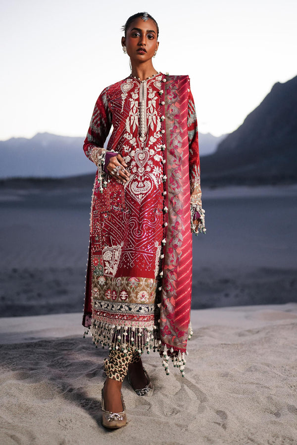 Sana Safinaz | Winter Luxury Collection'24 | S241-007A-3CP - House of Ayeza