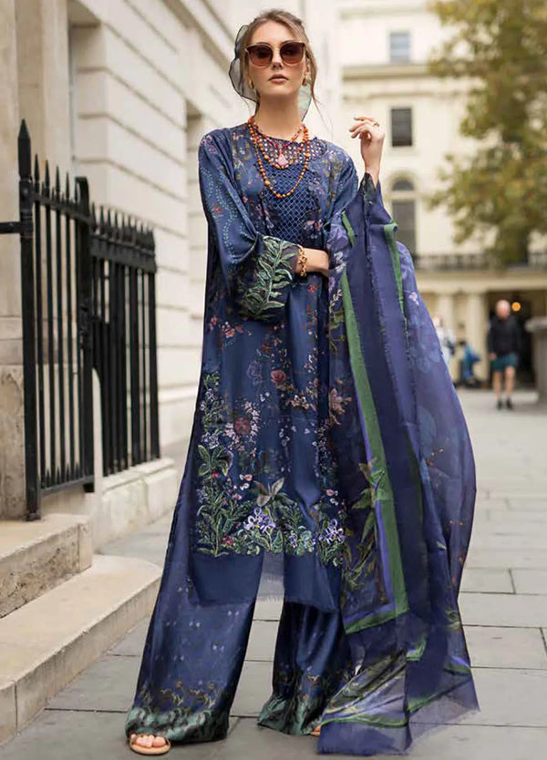 Sobia Nazir | Embroidered Satin | SN24S D-04 - House of Ayeza