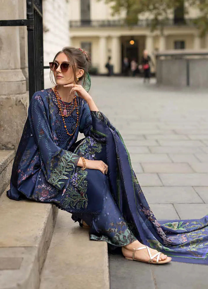 Sobia Nazir | Embroidered Satin | SN24S D-04 - House of Ayeza