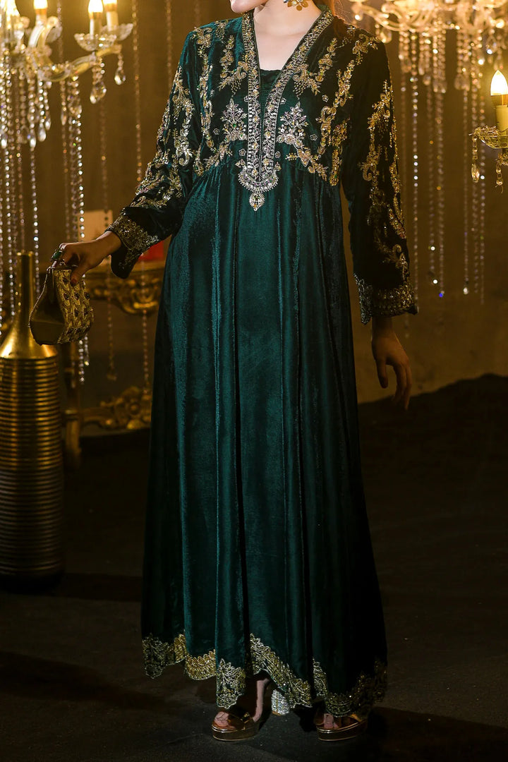 Rafia | Velvet Collection | 2PIECE VELVET SHIRT | VLT-53 - House of Ayeza