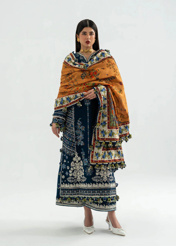 Hussain Rehar | Khaddar Stitched 25 | Chashm-e-Bahr - House of Ayeza