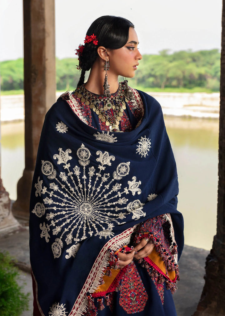 Hussain Rehar | Karandi Stitched 25 | Gulbano - House of Ayeza